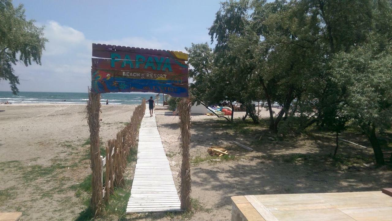 Апартаменты Garsoniera Papaya Beach Нэводари Экстерьер фото